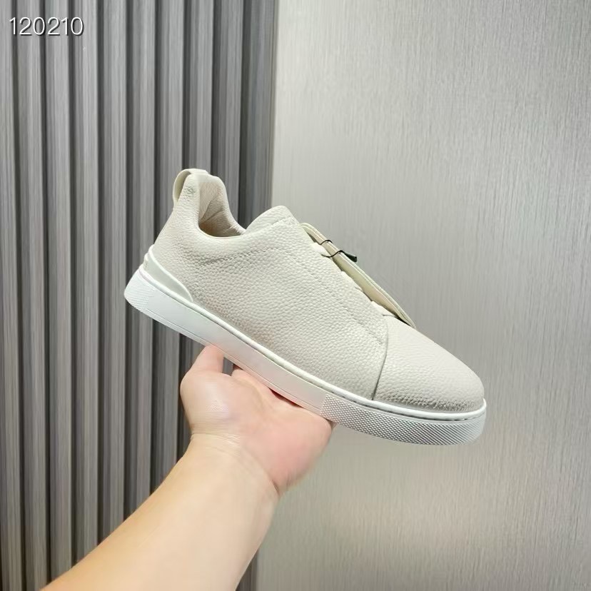 Ermenegildo Zegna Male Leather Shoes Cow Leather Lightweight M-l-s