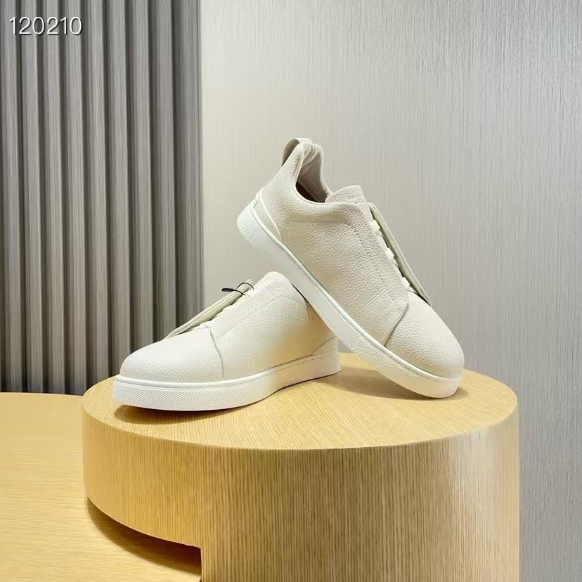 Ermenegildo Zegna Male Leather Shoes Cow Leather Lightweight M-l-s