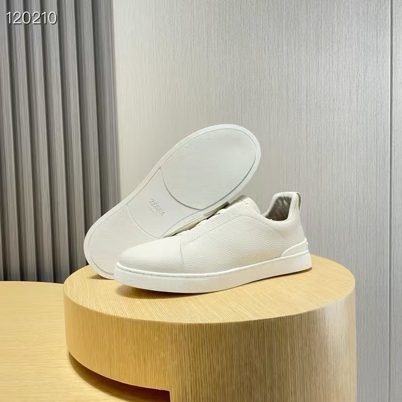 Ermenegildo Zegna Male Leather Shoes Cow Leather Lightweight M-l-s