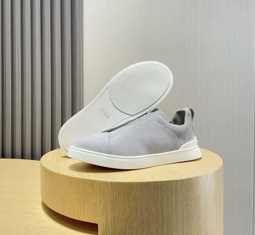 Ermenegildo Zegna Male Leather Shoes Cow Leather Lightweight M-l-s