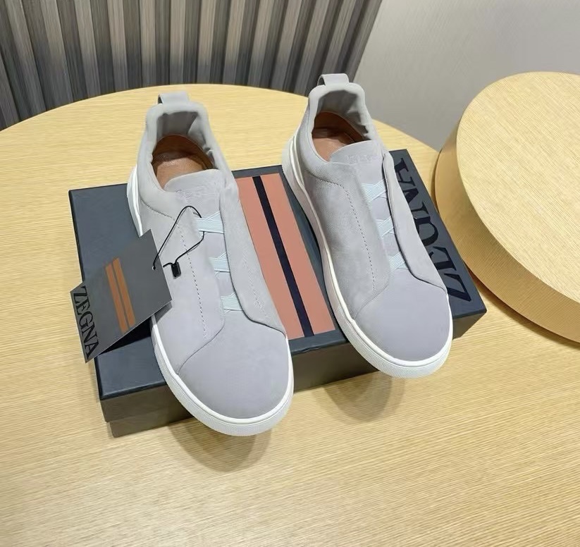 Ermenegildo Zegna Male Leather Shoes Cow Leather Lightweight M-l-s