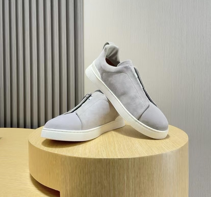 Ermenegildo Zegna Male Leather Shoes Cow Leather Lightweight M-l-s