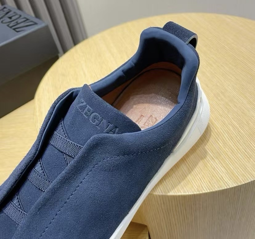 Ermenegildo Zegna Male Leather Shoes Cow Leather Lightweight M-l-s