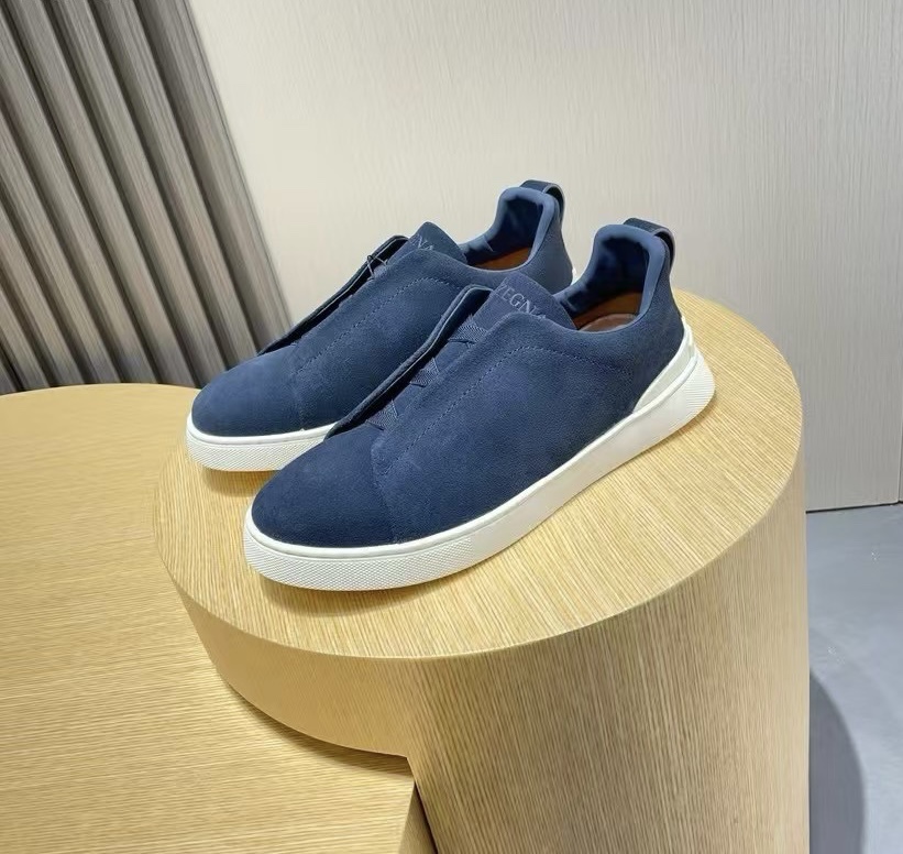 Ermenegildo Zegna Male Leather Shoes Cow Leather Lightweight M-l-s