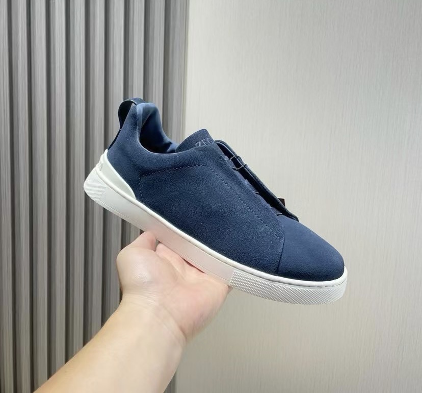 Ermenegildo Zegna Male Leather Shoes Cow Leather Lightweight M-l-s