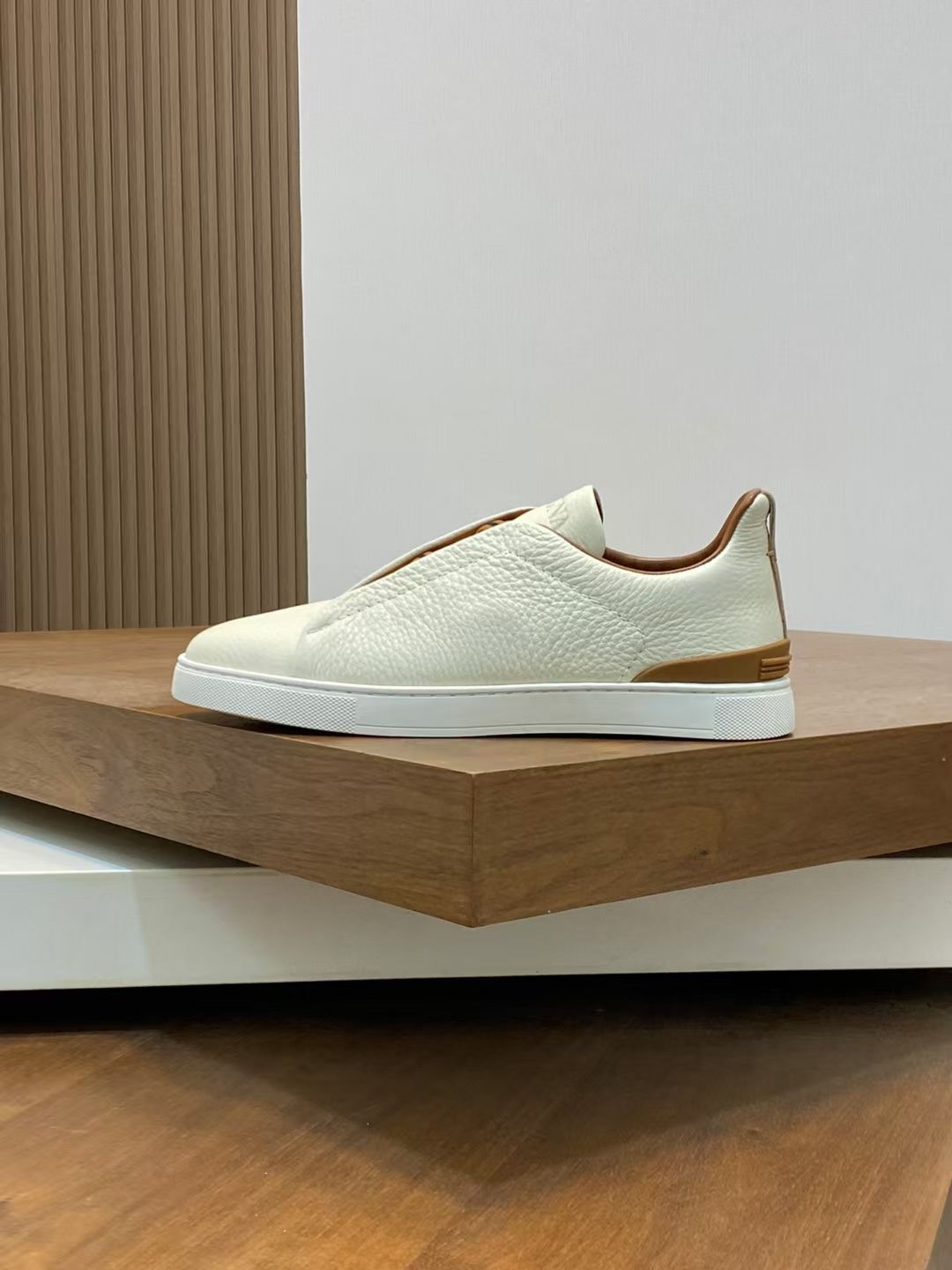 Ermenegildo Zegna Male Leather Shoes Cow Leather Lightweight M-l-s