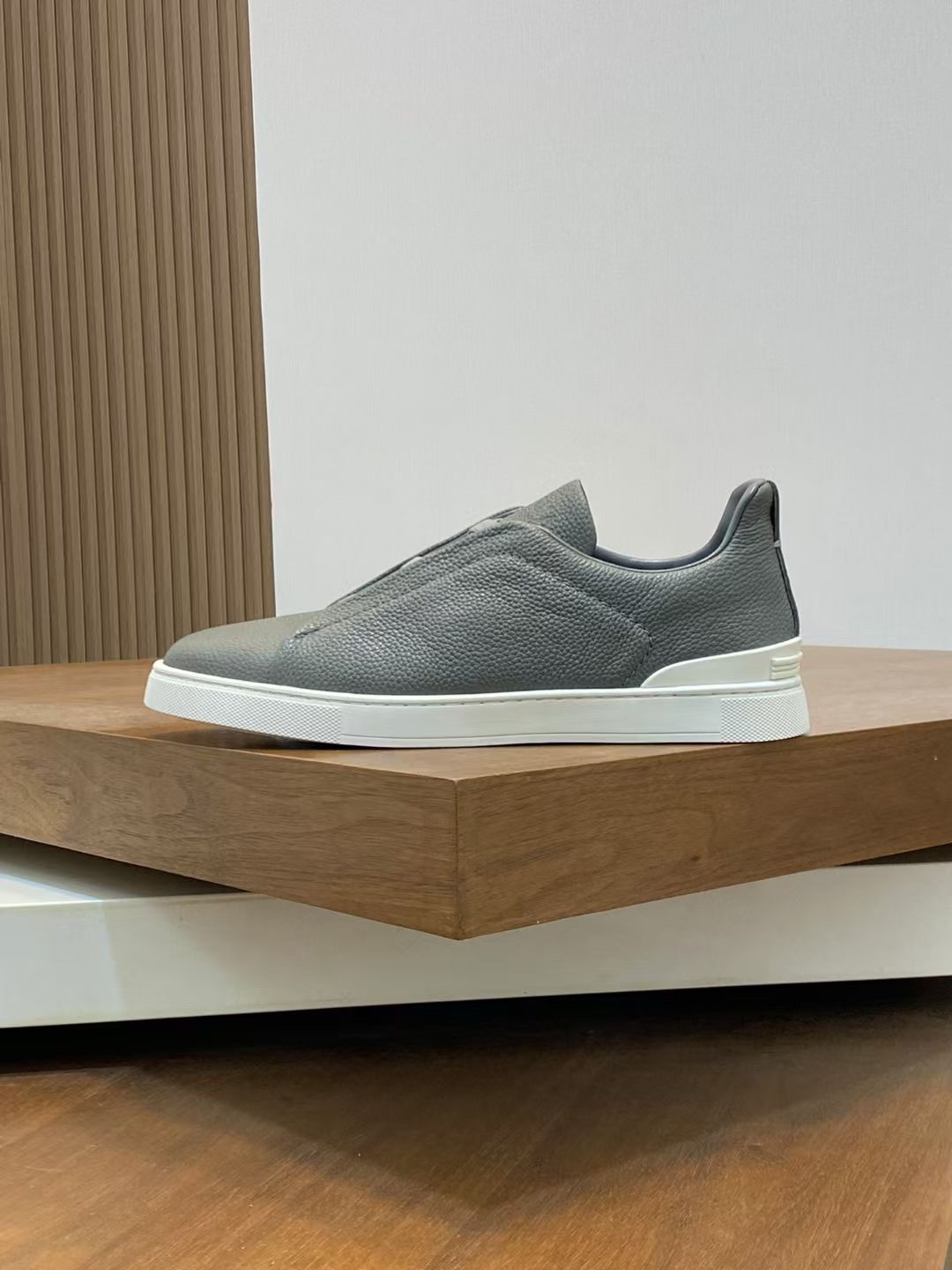 Ermenegildo Zegna Male Leather Shoes Cow Leather Lightweight M-l-s