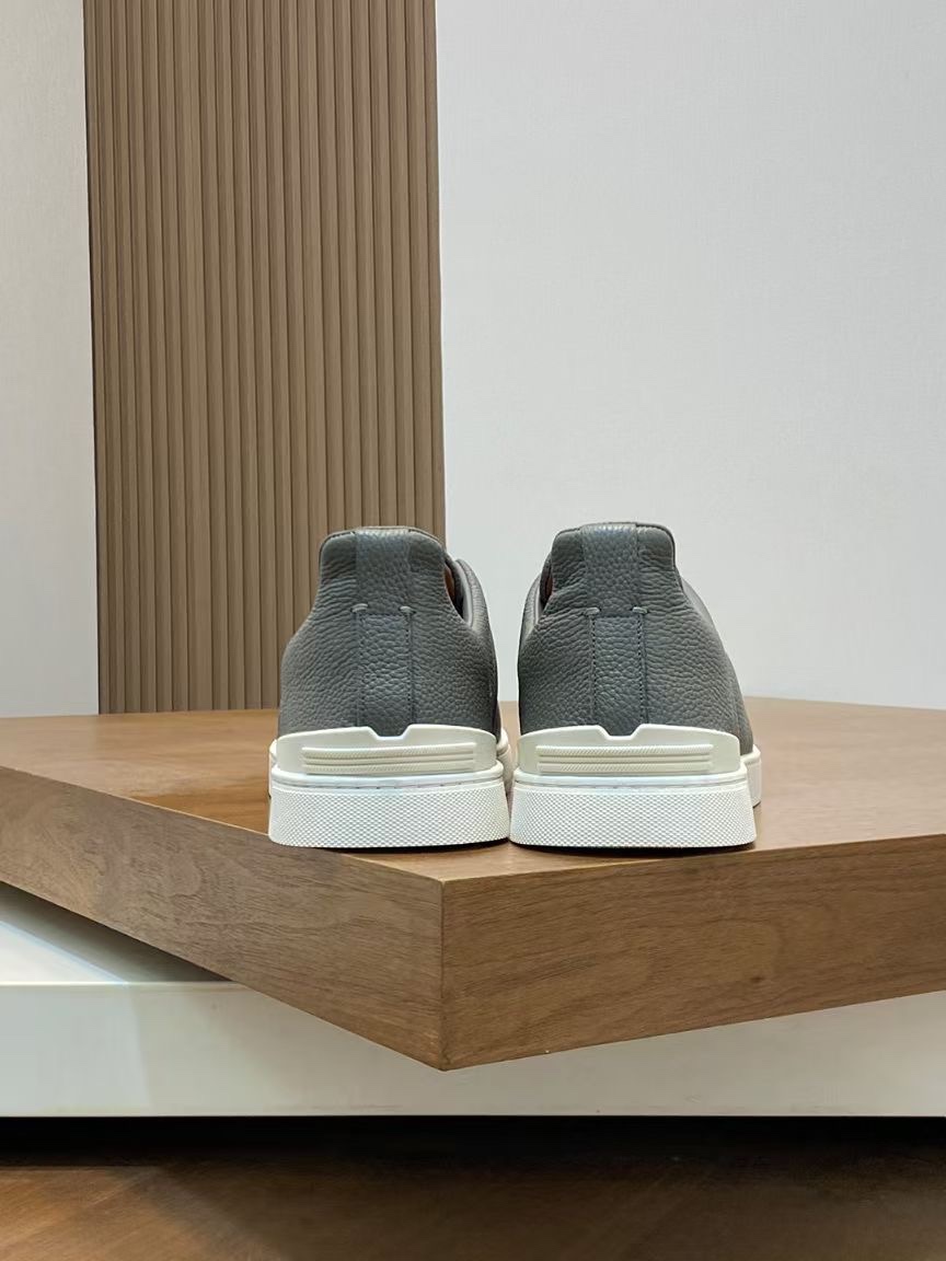 Ermenegildo Zegna Male Leather Shoes Cow Leather Lightweight M-l-s