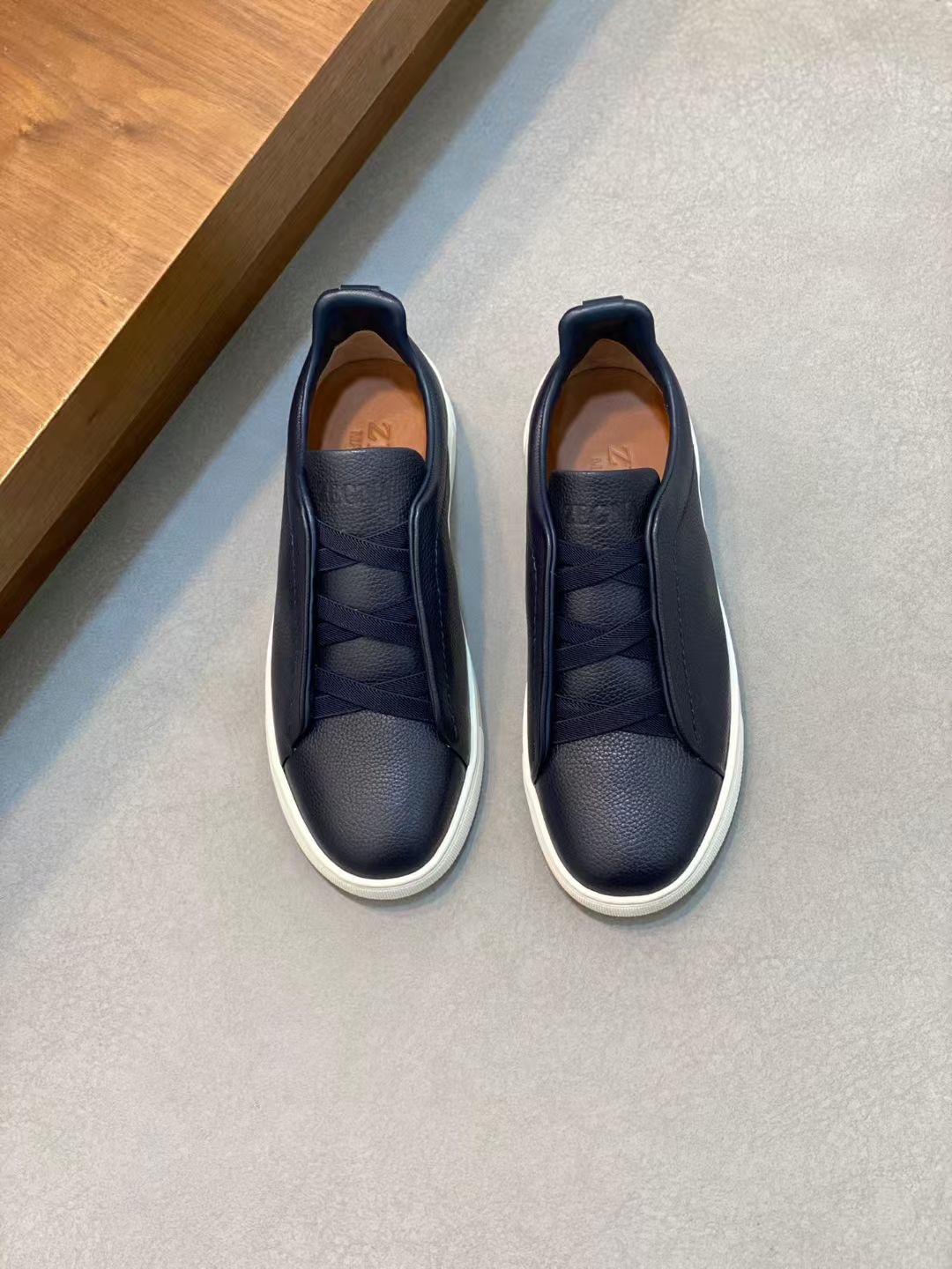 Ermenegildo Zegna Male Leather Shoes Cow Leather Lightweight M-l-s