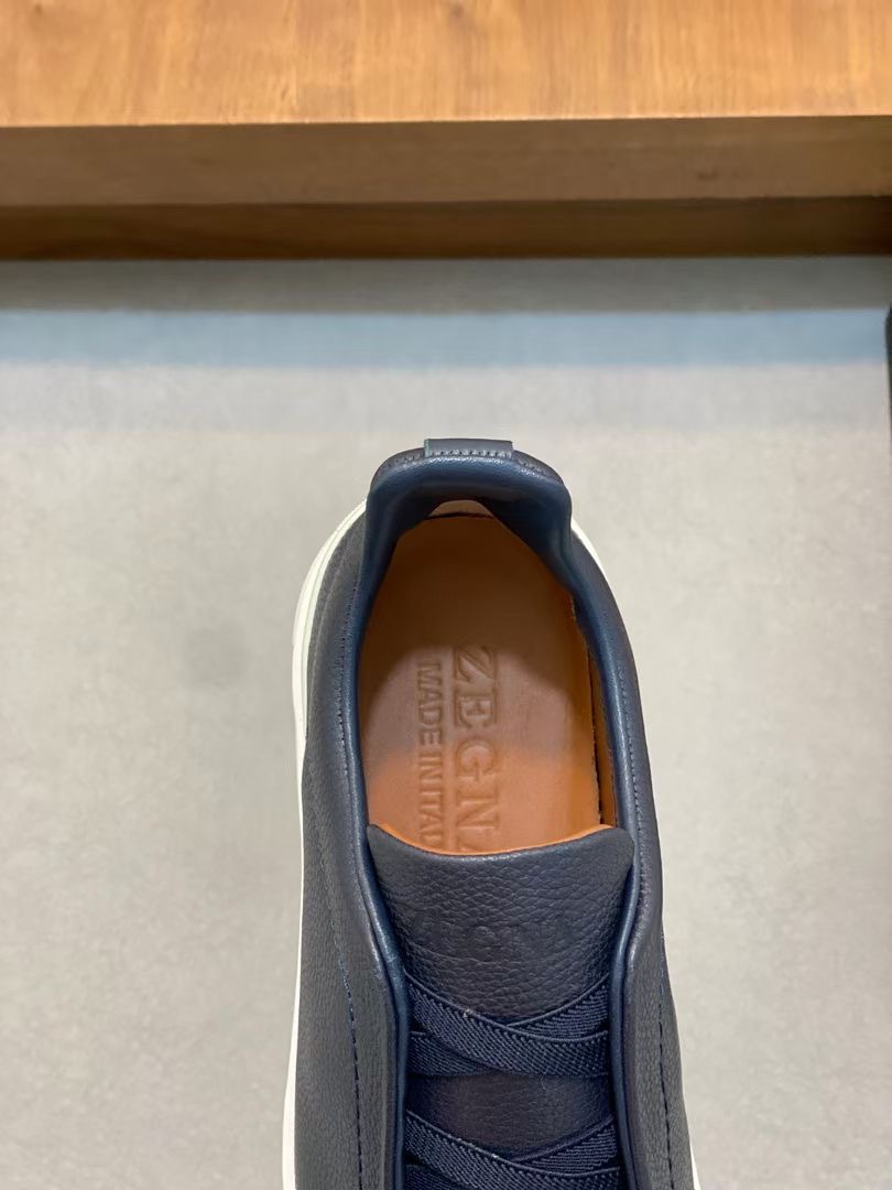 Ermenegildo Zegna Male Leather Shoes Cow Leather Lightweight M-l-s