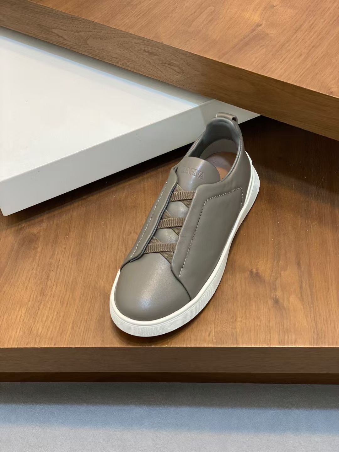 Ermenegildo Zegna Male Leather Shoes Cow Leather Lightweight M-l-s