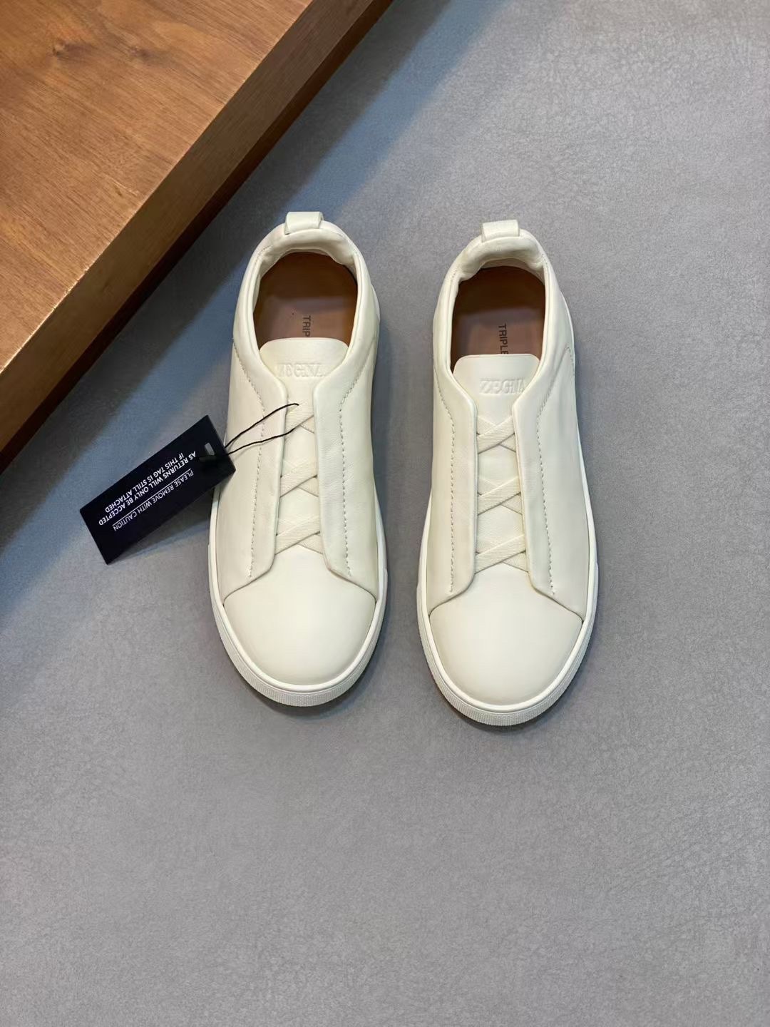 Ermenegildo Zegna Male Leather Shoes Cow Leather Lightweight M-l-s