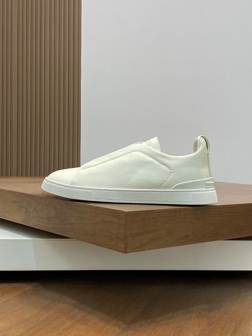 Ermenegildo Zegna Male Leather Shoes Cow Leather Lightweight M-l-s