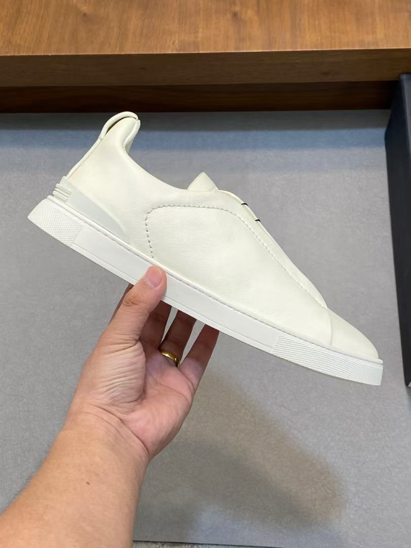 Ermenegildo Zegna Male Leather Shoes Cow Leather Lightweight M-l-s