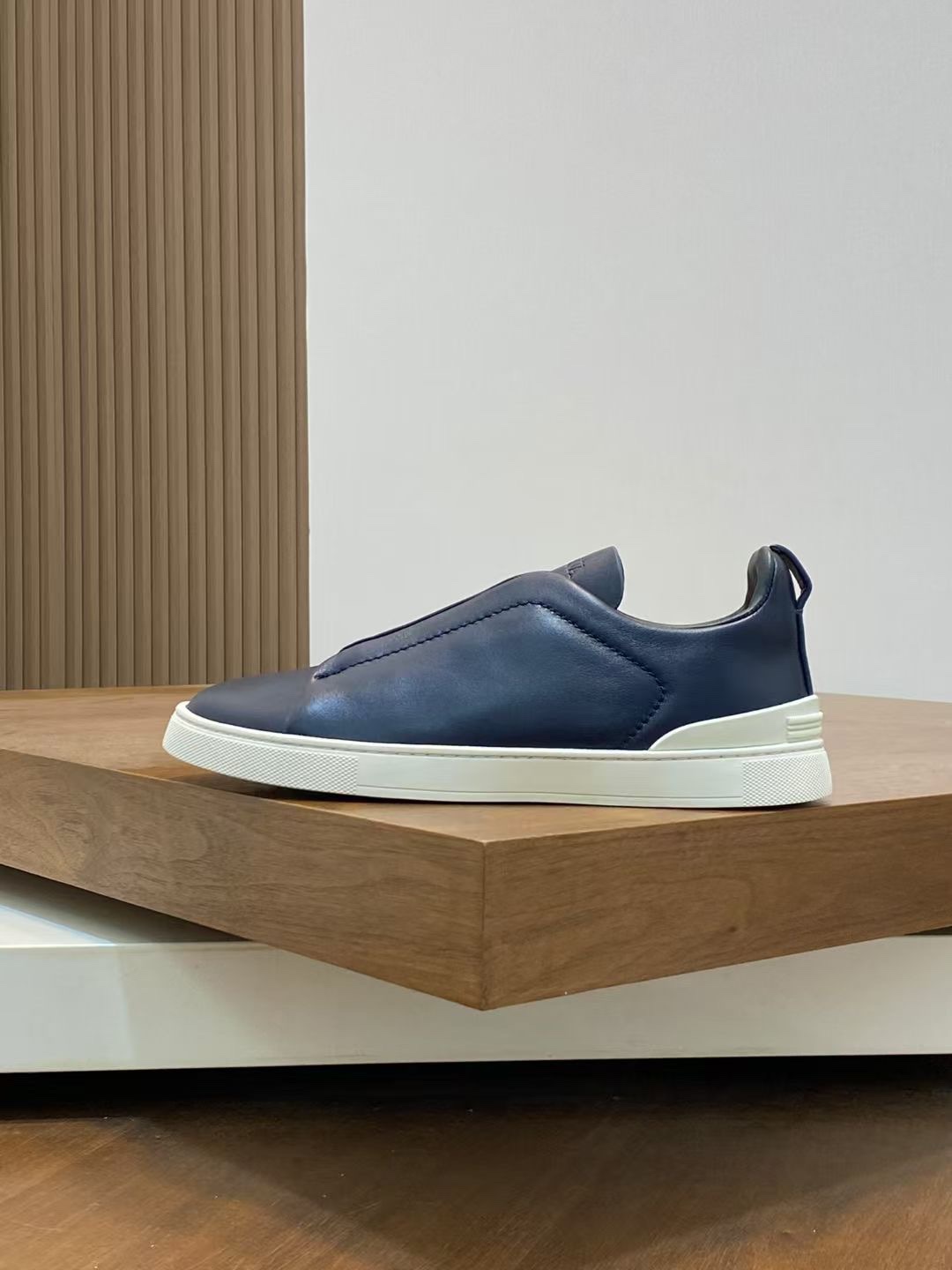 Ermenegildo Zegna Male Leather Shoes Cow Leather Lightweight M-l-s