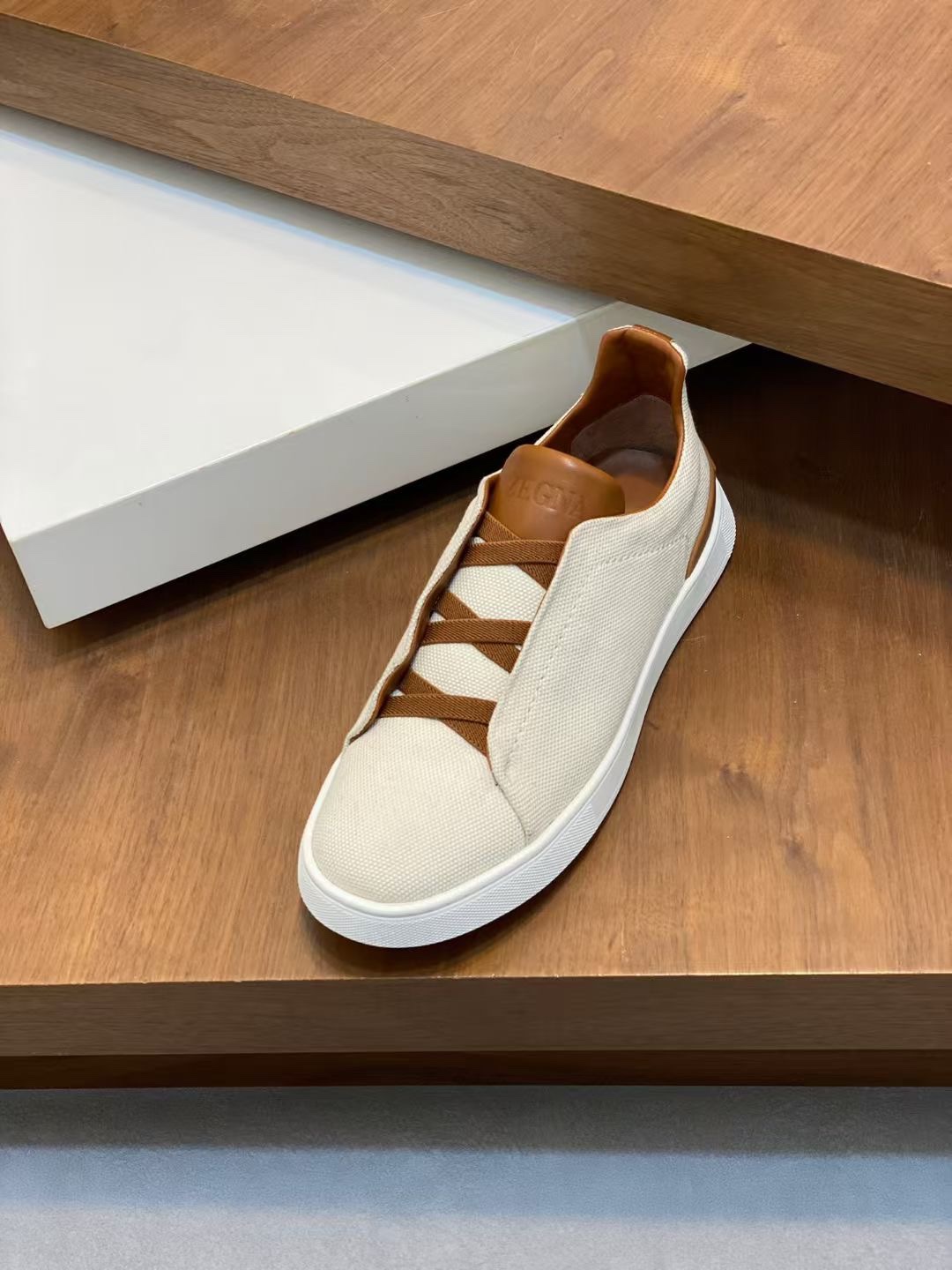 Ermenegildo Zegna Male Leather Shoes Cow Leather Lightweight M-l-s