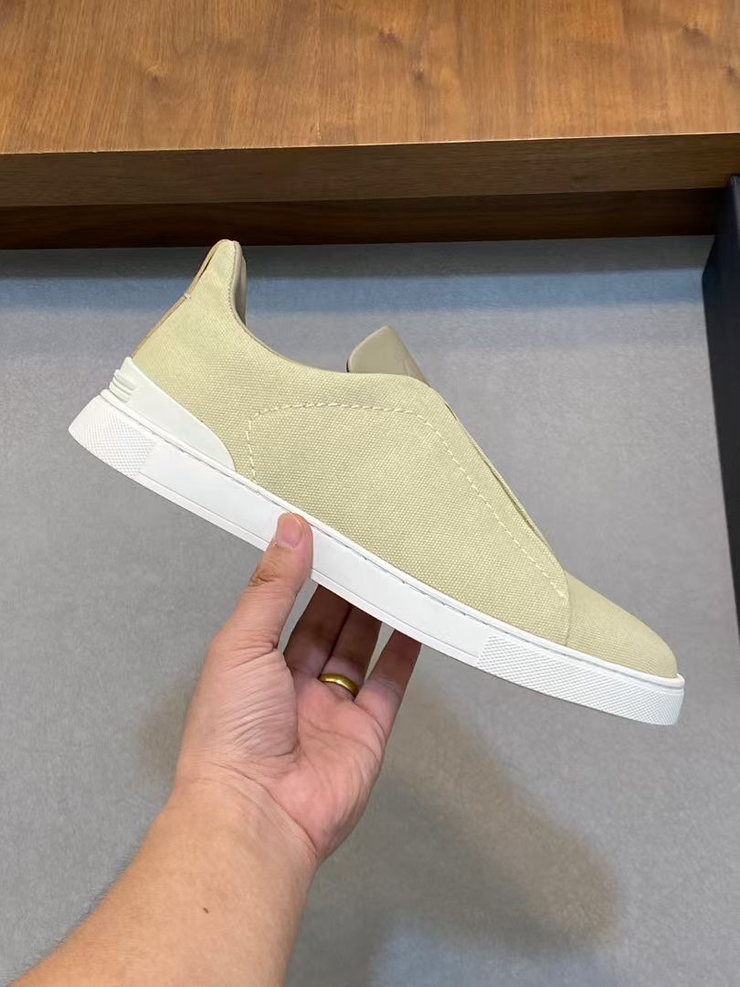 Ermenegildo Zegna Male Leather Shoes Cow Leather Lightweight M-l-s