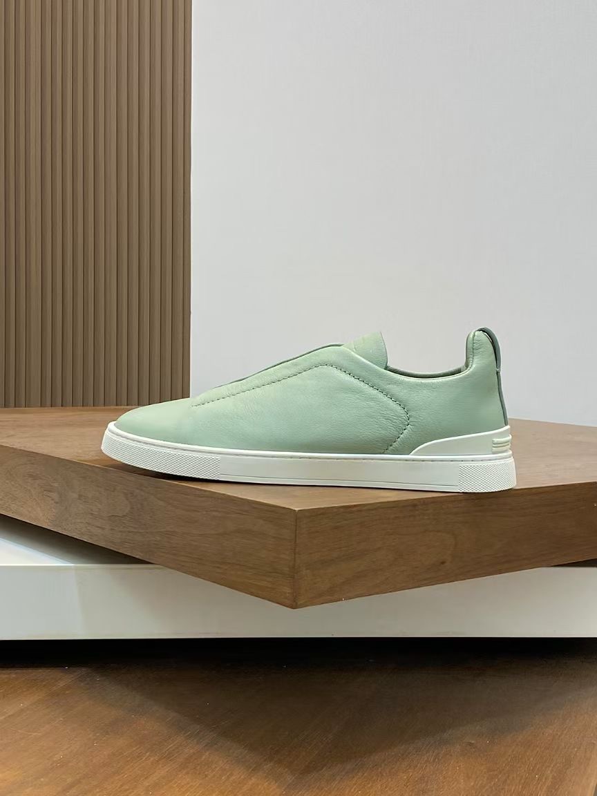 Ermenegildo Zegna Male Leather Shoes Cow Leather Lightweight M-l-s