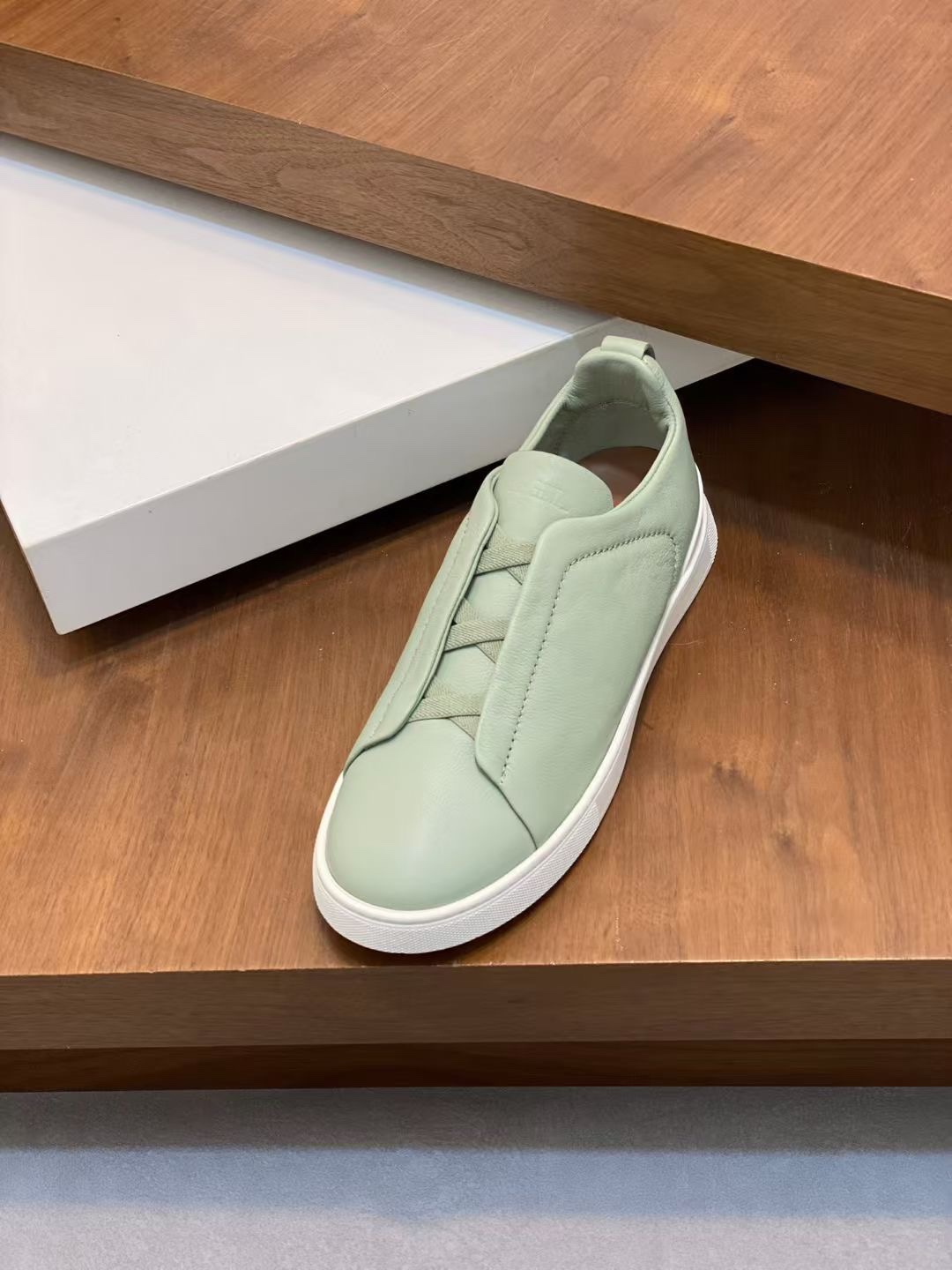 Ermenegildo Zegna Male Leather Shoes Cow Leather Lightweight M-l-s