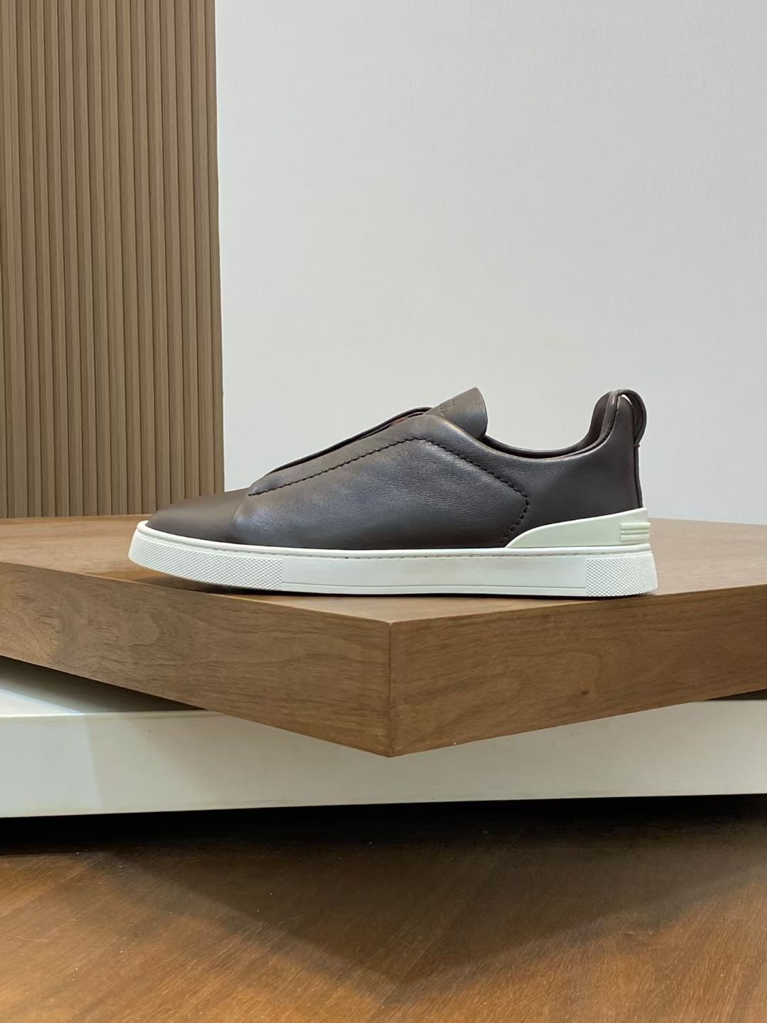 Ermenegildo Zegna Male Leather Shoes Cow Leather Lightweight M-l-s