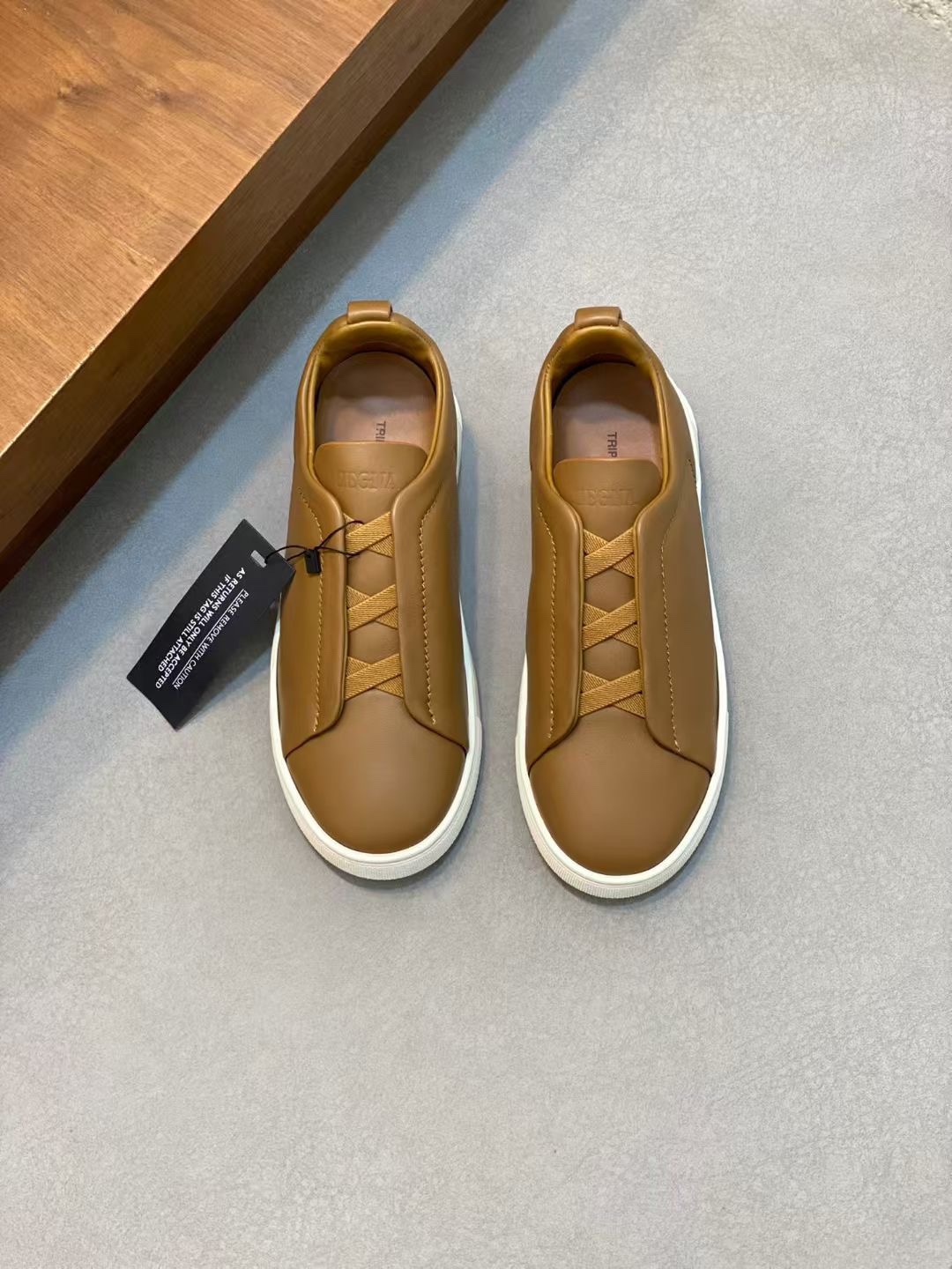 Ermenegildo Zegna Male Leather Shoes Cow Leather Lightweight M-l-s