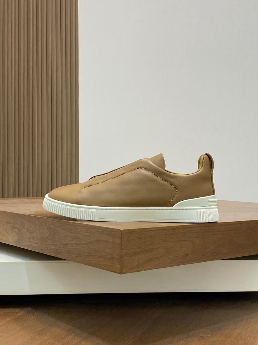 Ermenegildo Zegna Male Leather Shoes Cow Leather Lightweight M-l-s