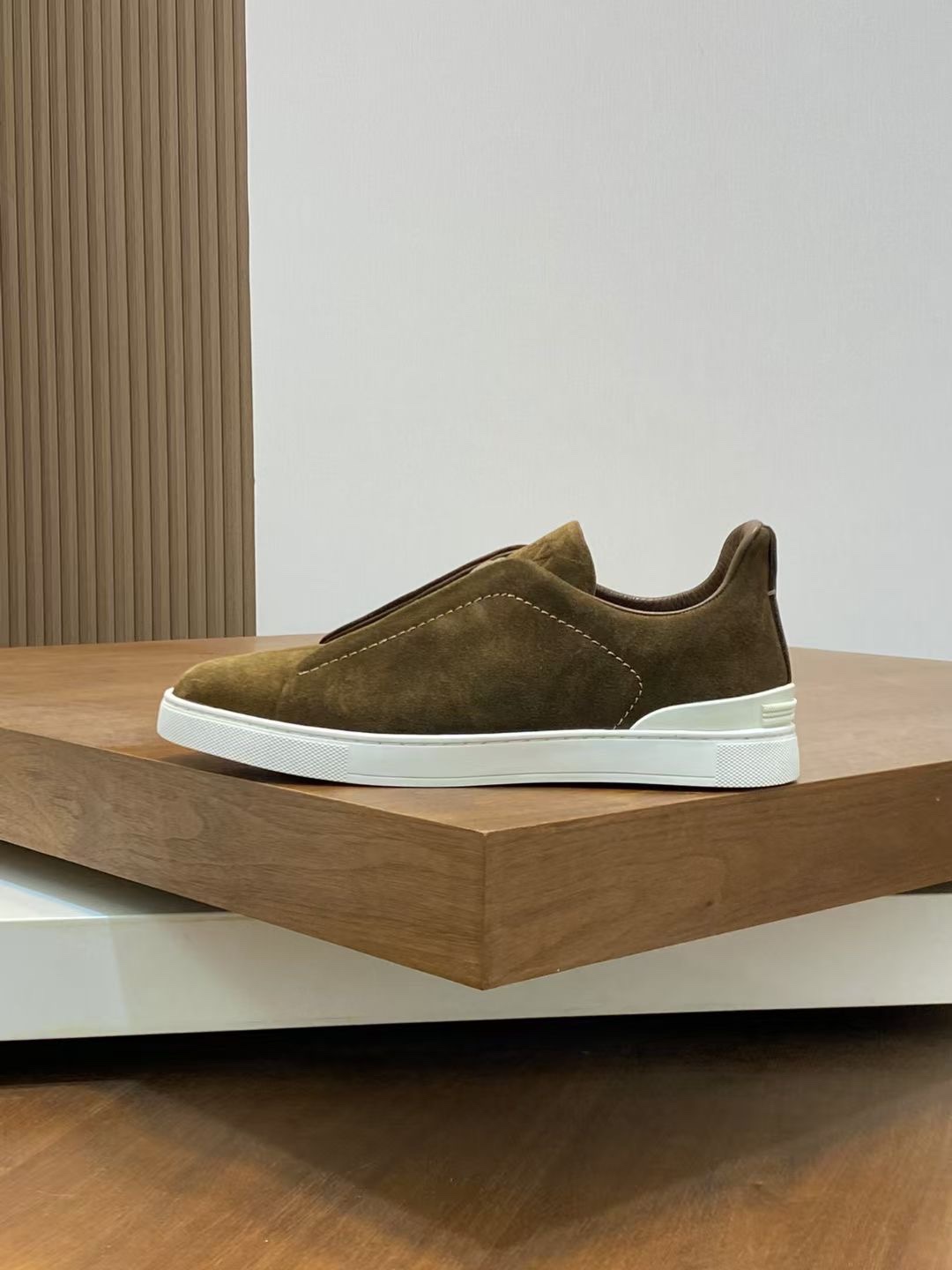 Ermenegildo Zegna Male Leather Shoes Cow Leather Lightweight M-l-s