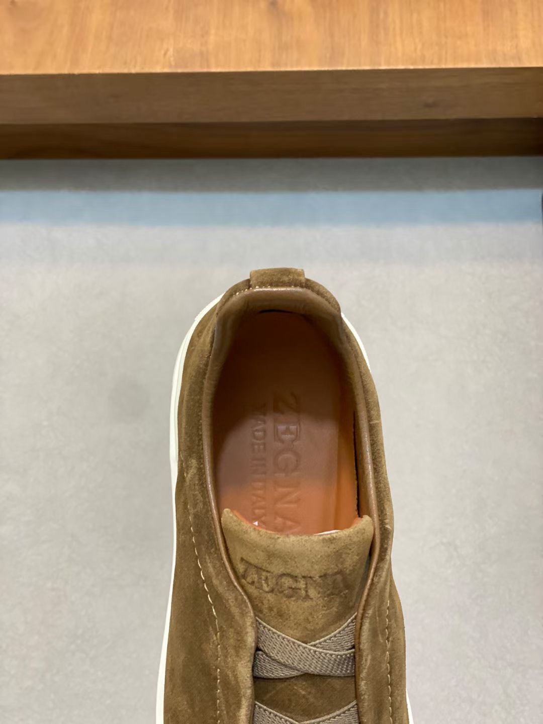 Ermenegildo Zegna Male Leather Shoes Cow Leather Lightweight M-l-s