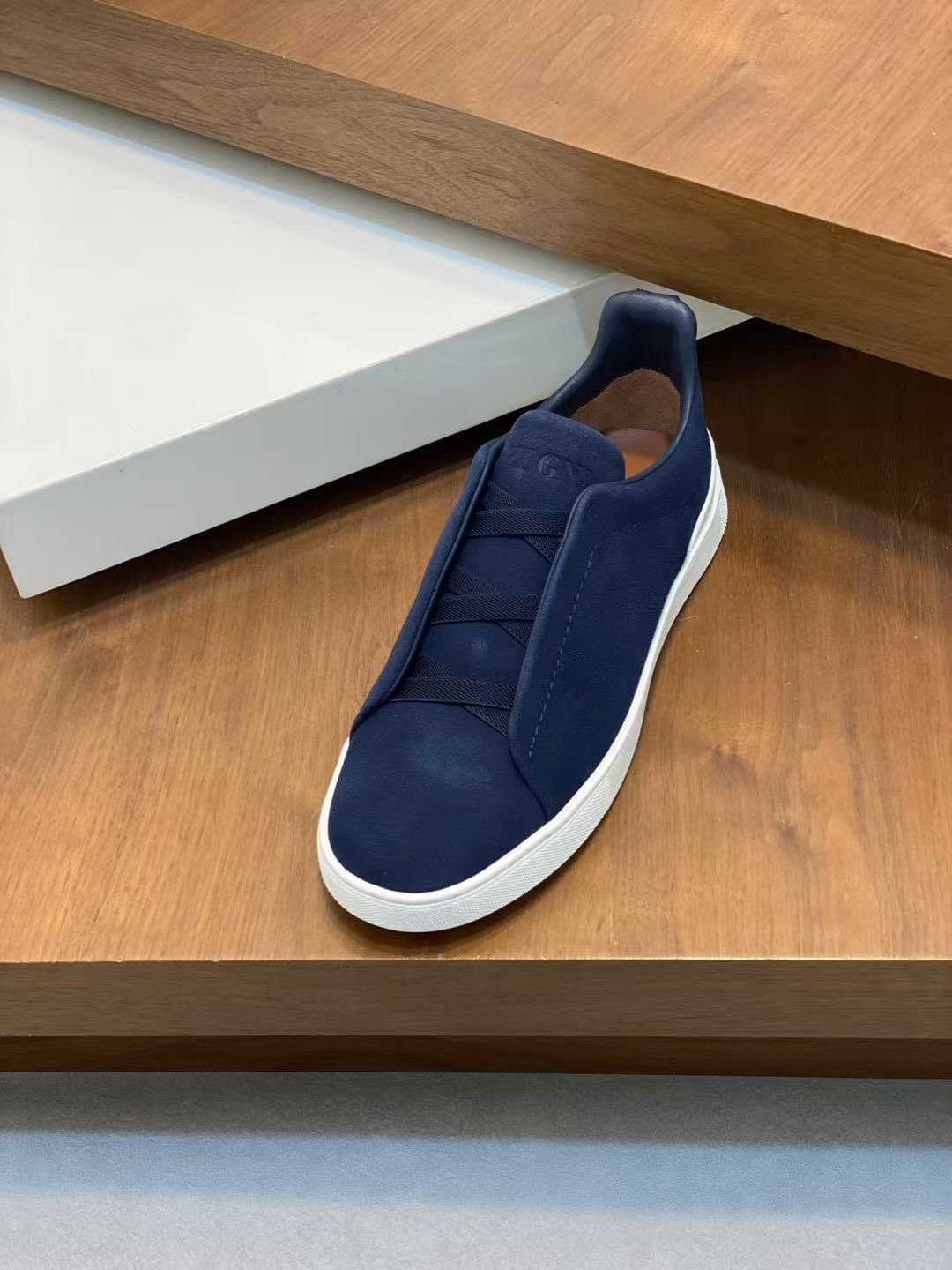 Ermenegildo Zegna Male Leather Shoes Cow Leather Lightweight M-l-s