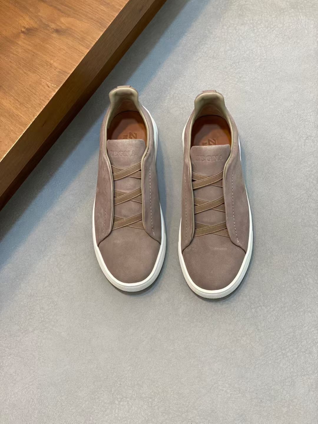 Ermenegildo Zegna Male Leather Shoes Cow Leather Lightweight M-l-s