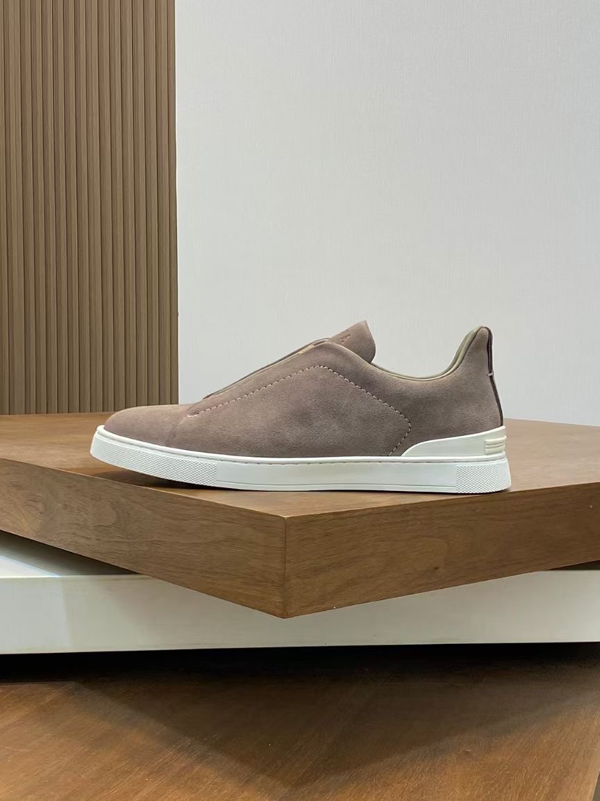 Ermenegildo Zegna Male Leather Shoes Cow Leather Lightweight M-l-s