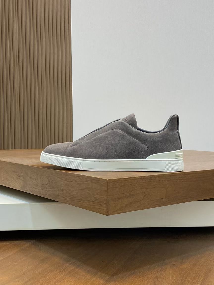 Ermenegildo Zegna Male Leather Shoes Cow Leather Lightweight M-l-s