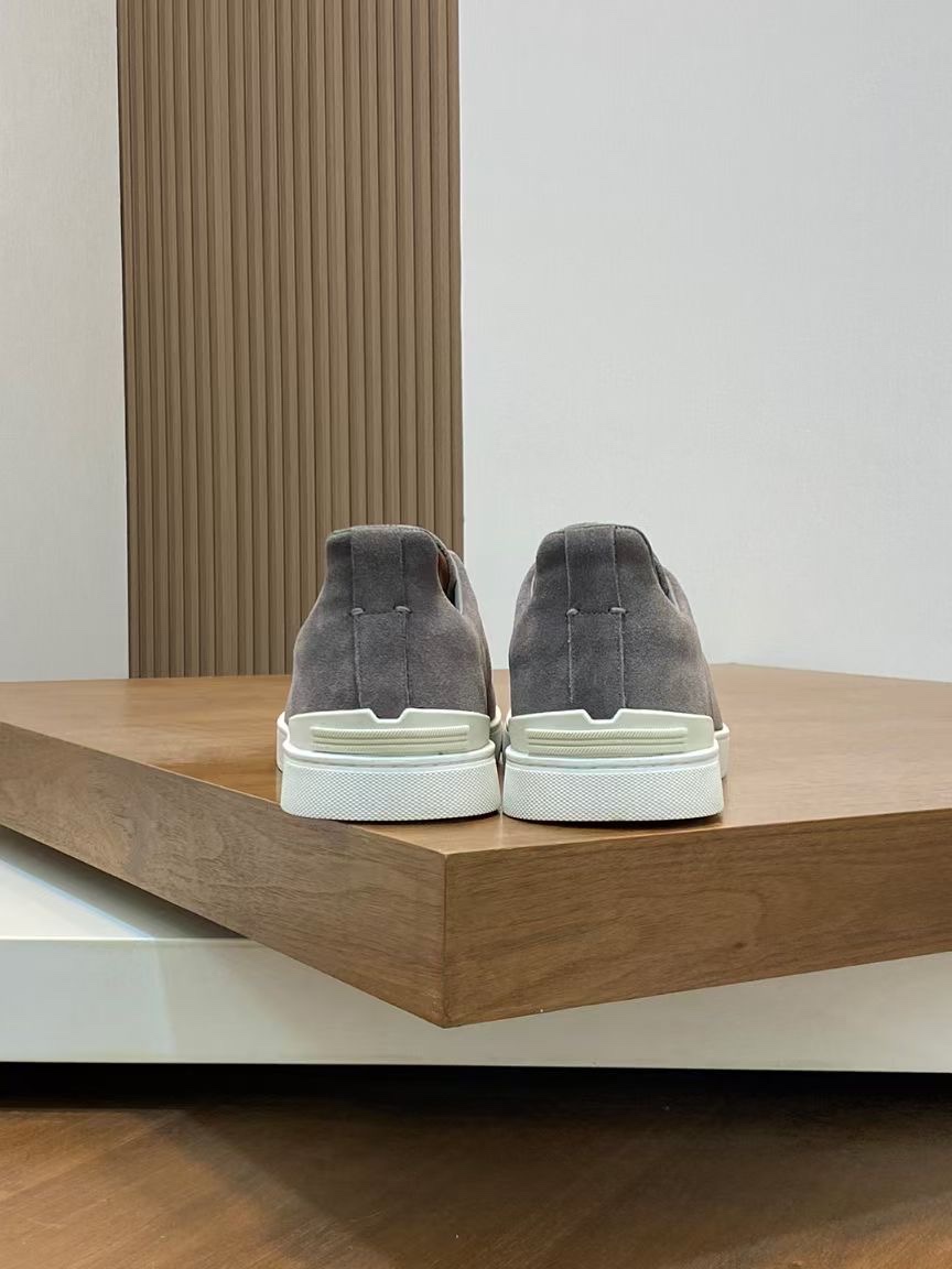 Ermenegildo Zegna Male Leather Shoes Cow Leather Lightweight M-l-s