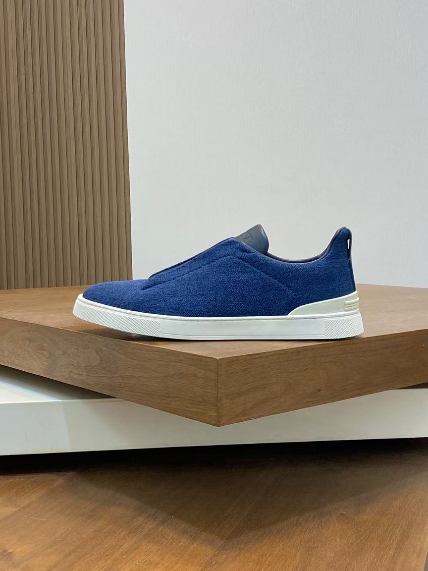 Ermenegildo Zegna Male Leather Shoes Cow Leather Lightweight M-l-s