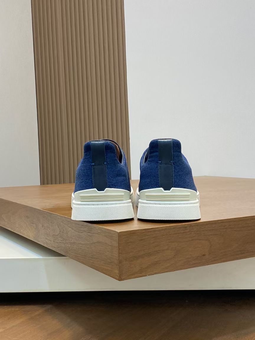 Ermenegildo Zegna Male Leather Shoes Cow Leather Lightweight M-l-s