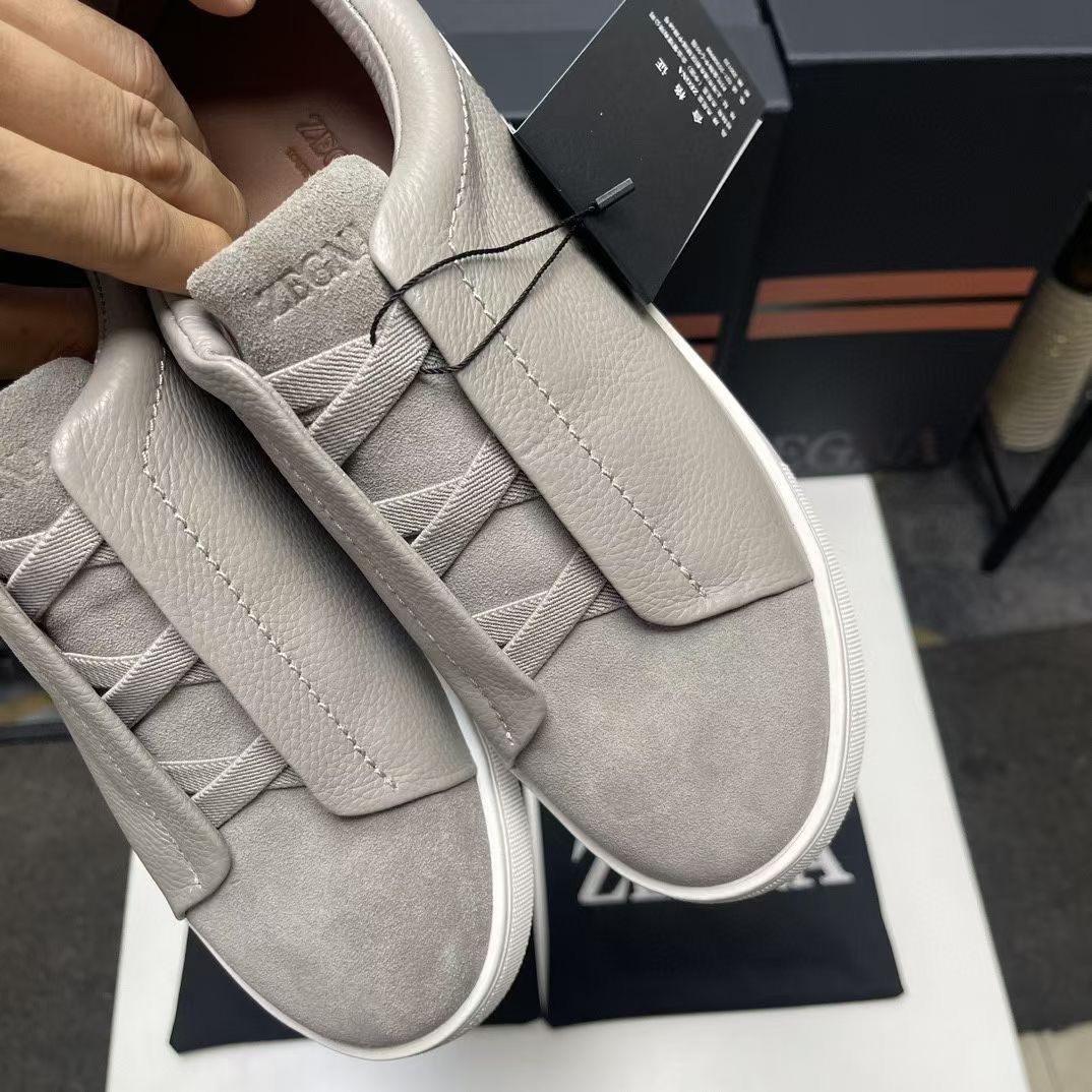 Ermenegildo Zegna Male Leather Shoes Cow Leather Lightweight M-l-s