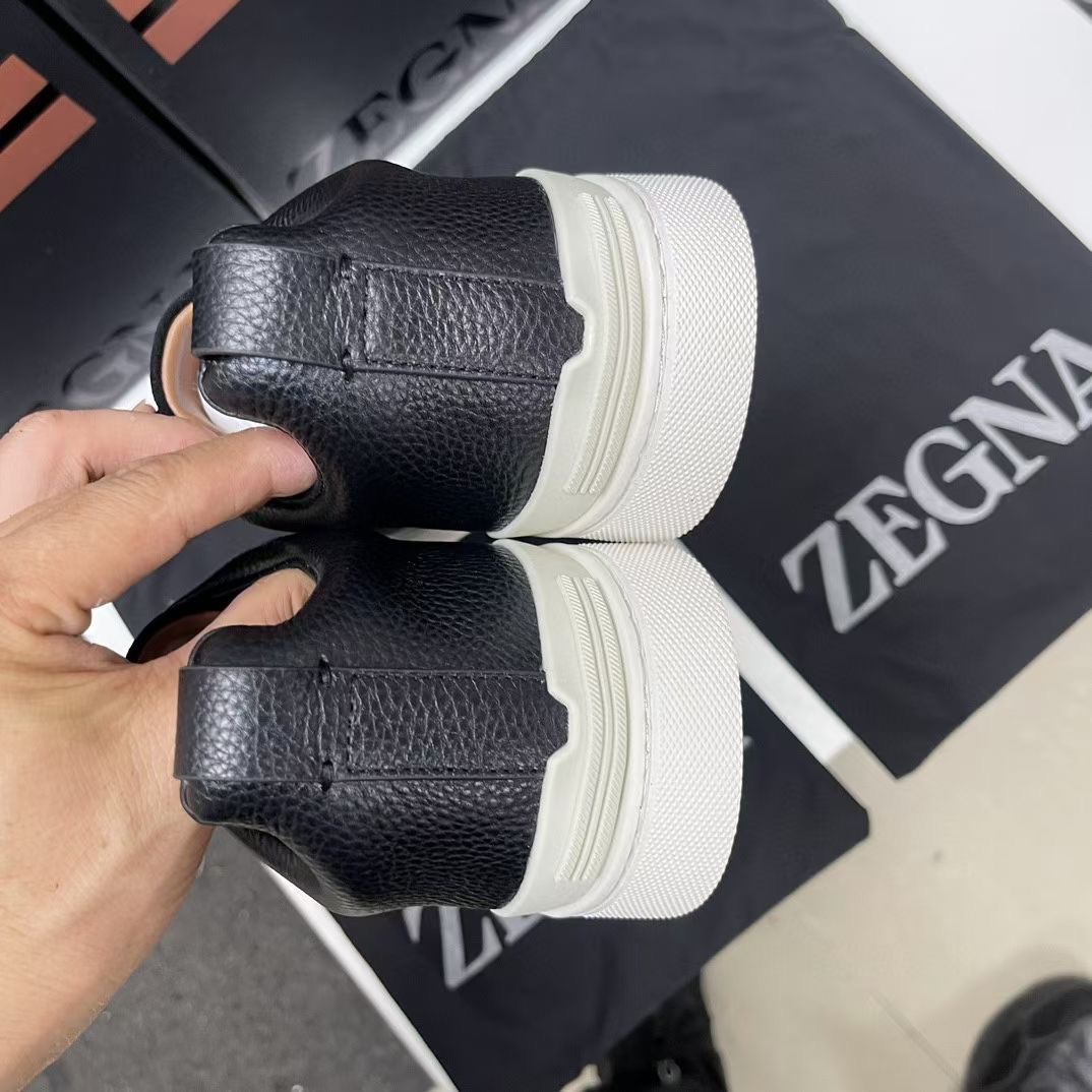 Ermenegildo Zegna Male Leather Shoes Cow Leather Lightweight M-l-s