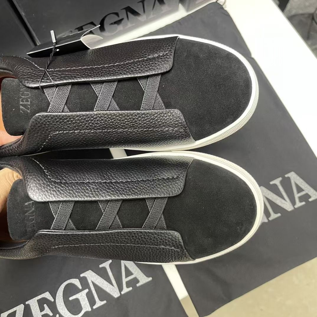 Ermenegildo Zegna Male Leather Shoes Cow Leather Lightweight M-l-s