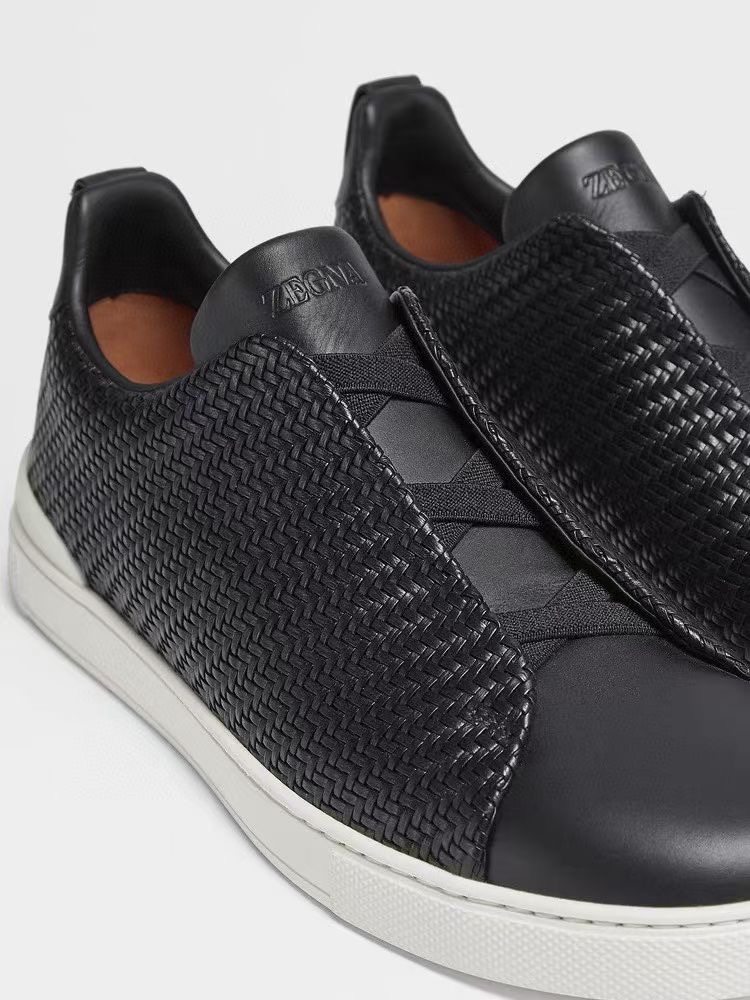 Ermenegildo Zegna Male Leather Shoes Cow Leather Lightweight M-l-s