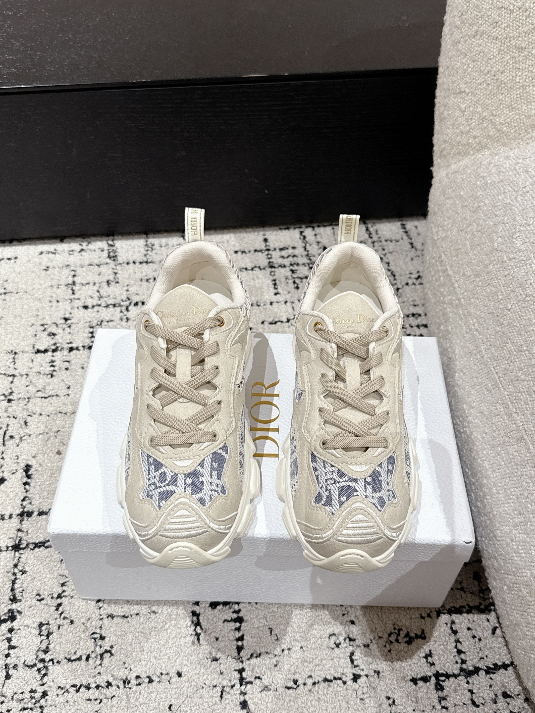 Dior Basic Shoes White Breathable L-s