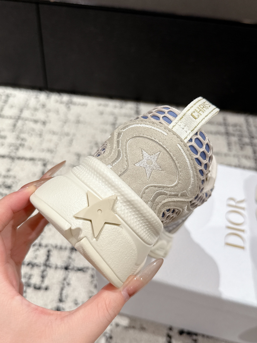 Dior Basic Shoes White Breathable L-s