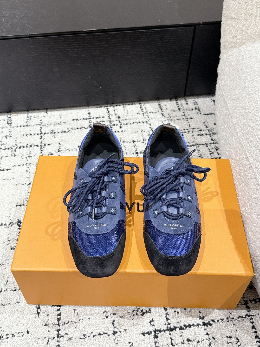Louis Vuitton Male Sneakers Breathable M-l-s
