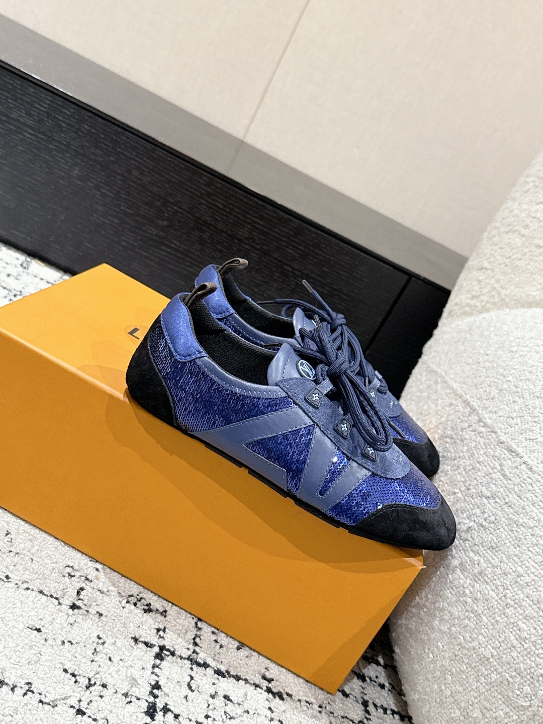 Louis Vuitton Male Sneakers Breathable M-l-s