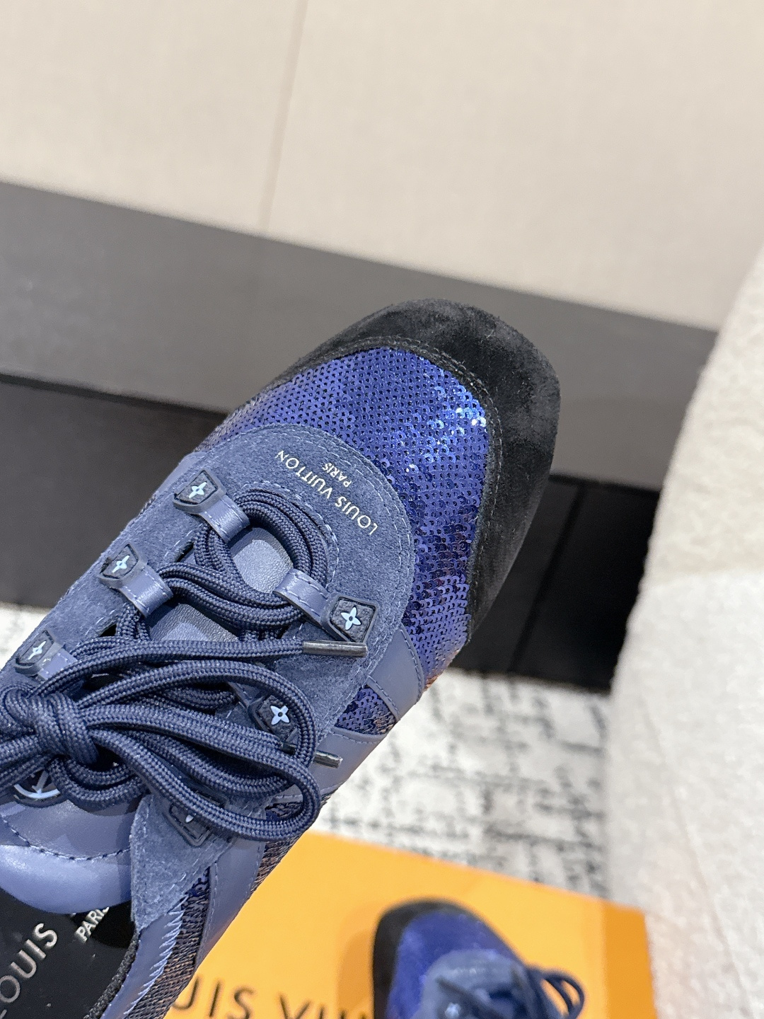 Louis Vuitton Male Sneakers Breathable M-l-s