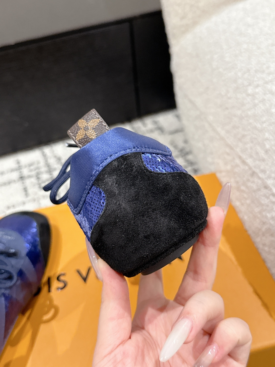 Louis Vuitton Male Sneakers Breathable M-l-s