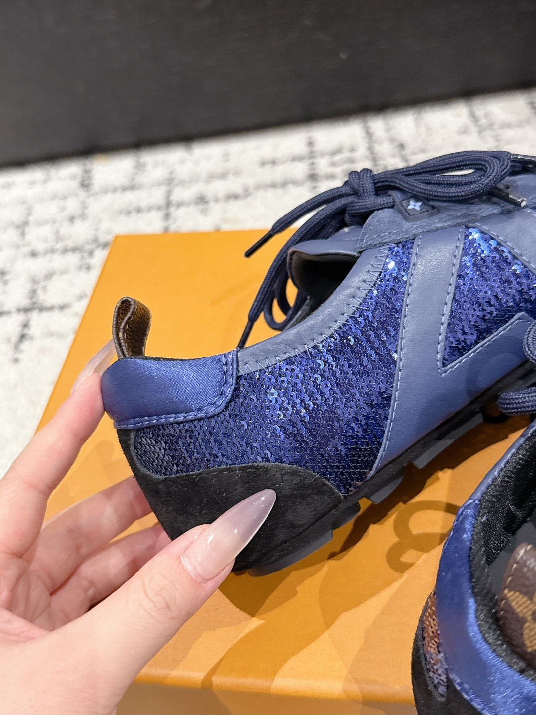 Louis Vuitton Male Sneakers Breathable M-l-s