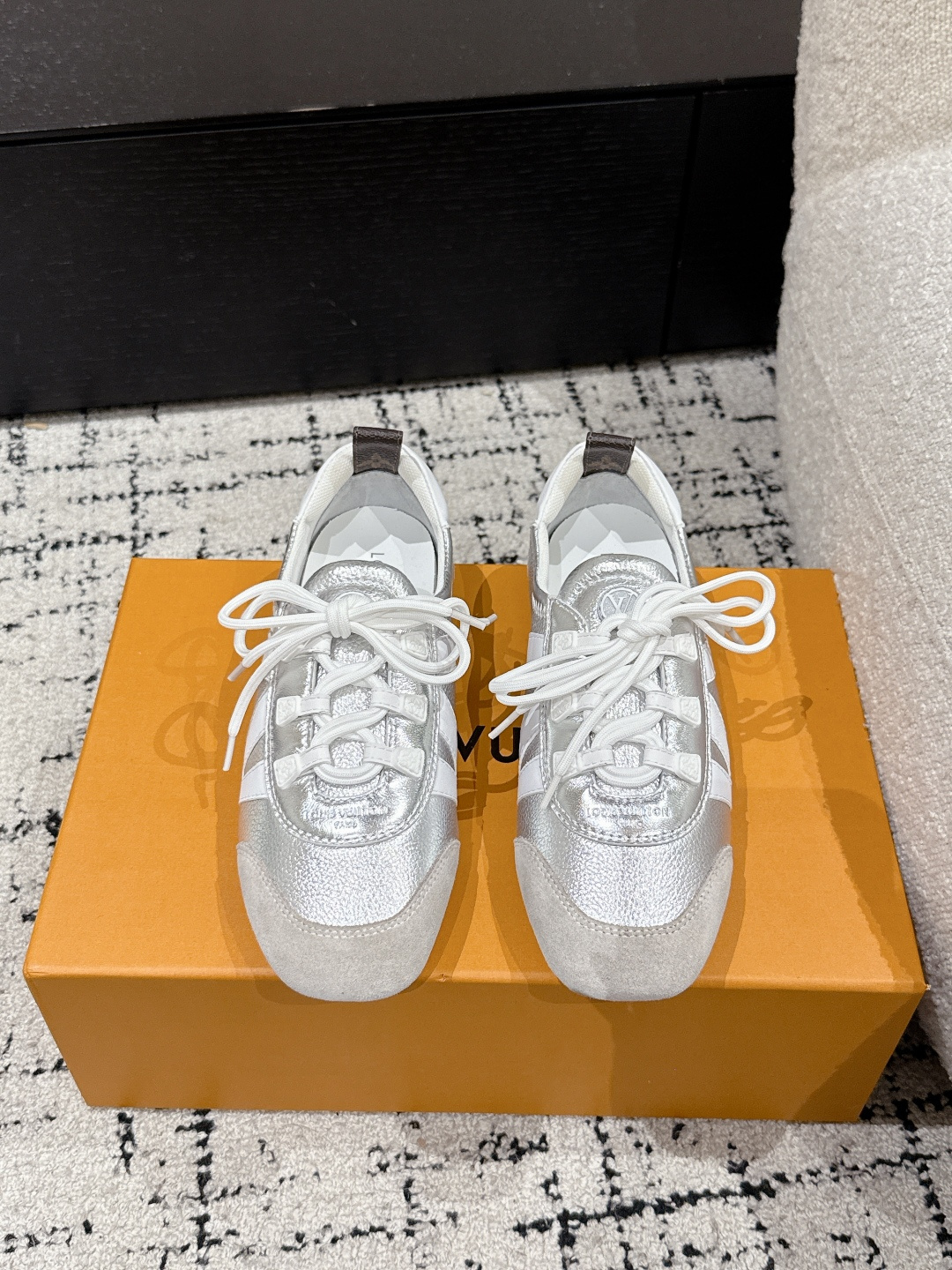 Louis Vuitton Male Sneakers Breathable M-l-s
