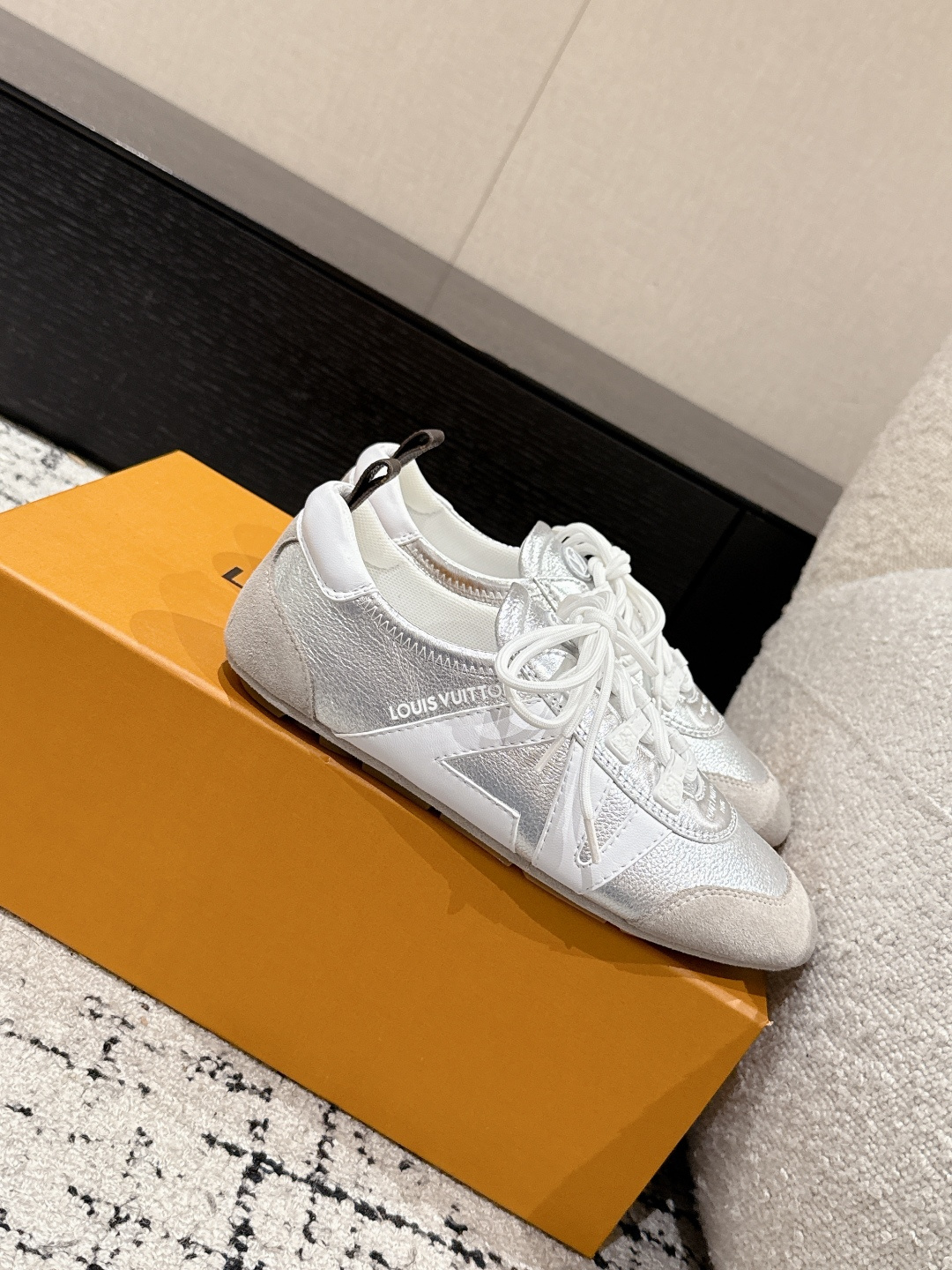 Louis Vuitton Male Sneakers Breathable M-l-s