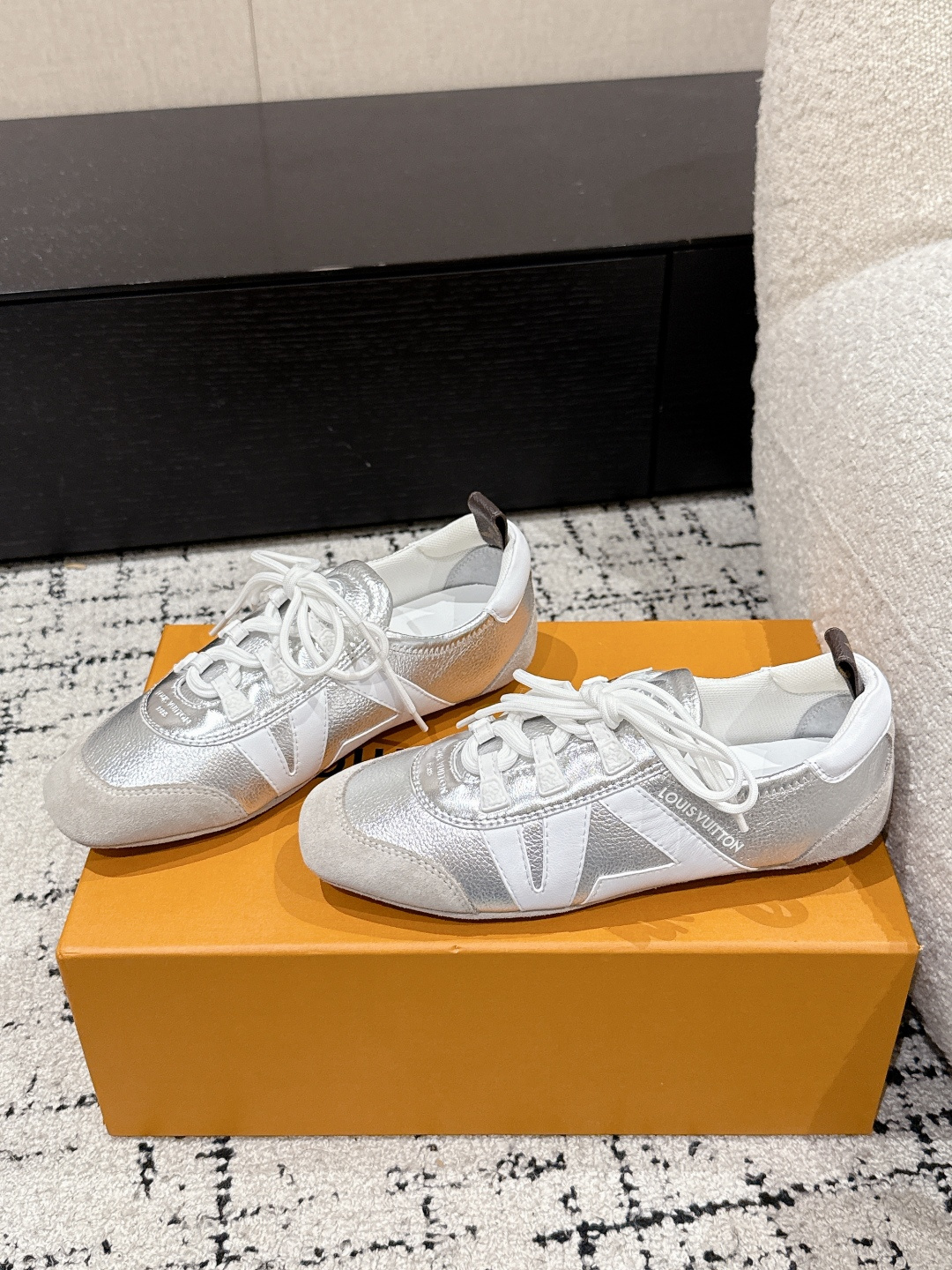 Louis Vuitton Male Sneakers Breathable M-l-s