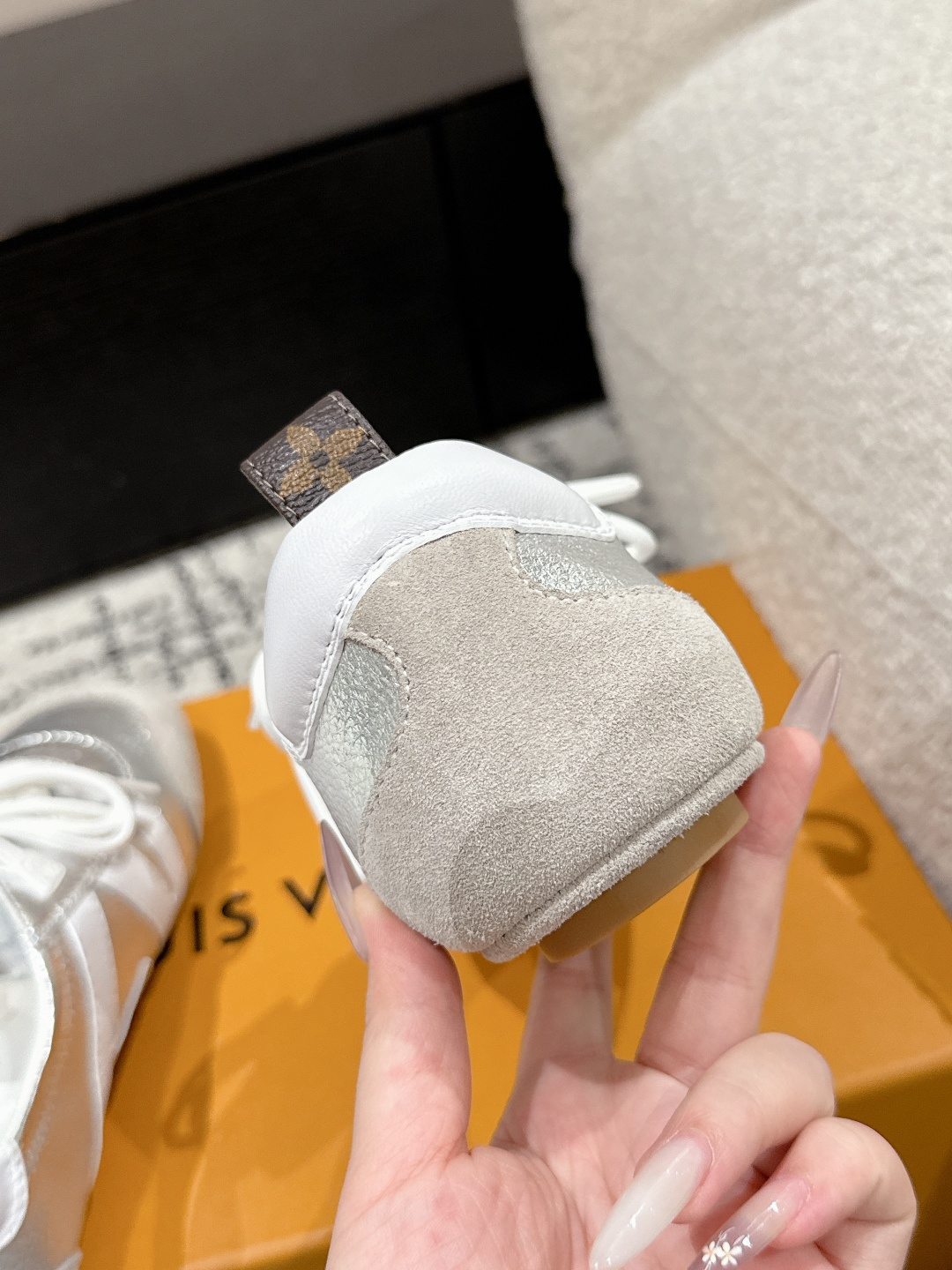 Louis Vuitton Male Sneakers Breathable M-l-s